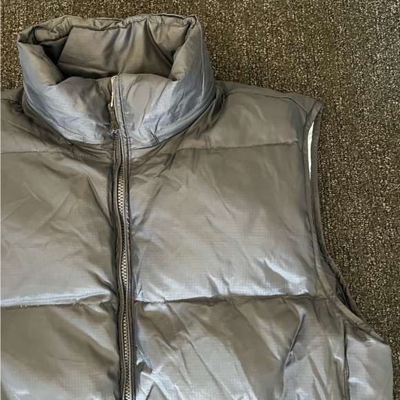 Vintage 1970s Retro Reversible Men’s Puffer Vest. Navy Size L. - Picture 6 of 11